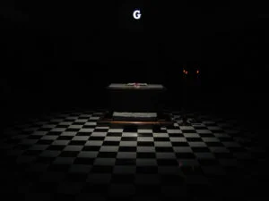 templo masónico a oscuras