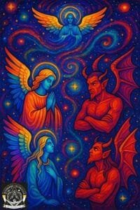 Ángeles y Demonios Arquitecturas Invisibles del Alma y del Cosmos